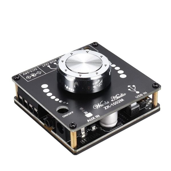 ZK-1002M Stereo Bluetooth 5.0 Power Audio Amplifier Board - 100W x 2 - Image 4