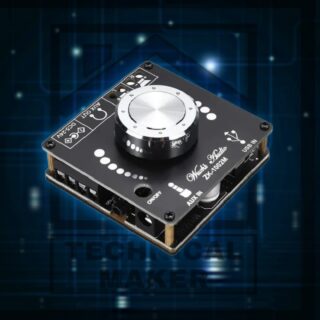 ZK-1002M Stereo Bluetooth 5.0 Power Audio Amplifier Board - 100W x 2