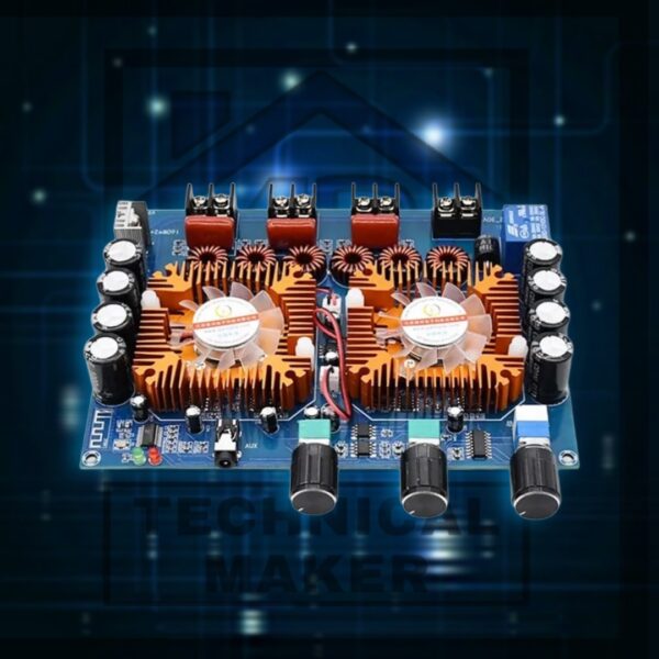 TDA7498E Digital Power Amplifier Board 160W*2+220W Stereo 2.1 Channel Amp (with Bluetooth - Image 2