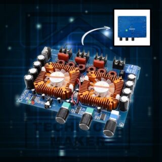 TDA7498E Digital Power Amplifier Board 160W*2+220W Stereo 2.1 Channel Amp (with Bluetooth