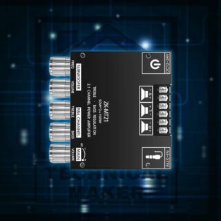 ZK-MT21 2.1 Channel Bluetooth Digital Amplifier Board - 50W x 2 + 100W