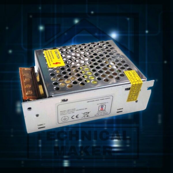 12 Volt 5 AMP 60 DC Switched 60WATT SMPS Power Supply (12V-5A Power Supply) - Image 2