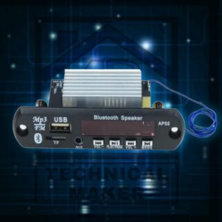 AP55 TPA3116D2 100 Watt MP3 FM/USB/AUX/TF/MIC/Card MP3 Stereo Player Decoder Module Kit for Audio Amplifier