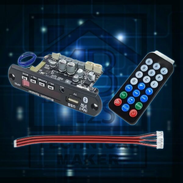 AP55 TPA3116D2 100 Watt MP3 FM/USB/AUX/TF/MIC/Card MP3 Stereo Player Decoder Module Kit for Audio Amplifier - Image 2