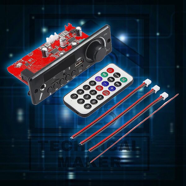 TM-Decoder Board 2x 80 watt Call Recording TF Radio Remote Control MP3 WAV Flac Ape Style A | Development Kits & Boards | Semiconductors & Actives | Electronic - Image 3