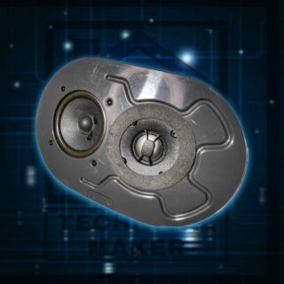 TM- Imported- 3inch, 25w, 4ohm owl shape refurbished speaker box with tweeter.